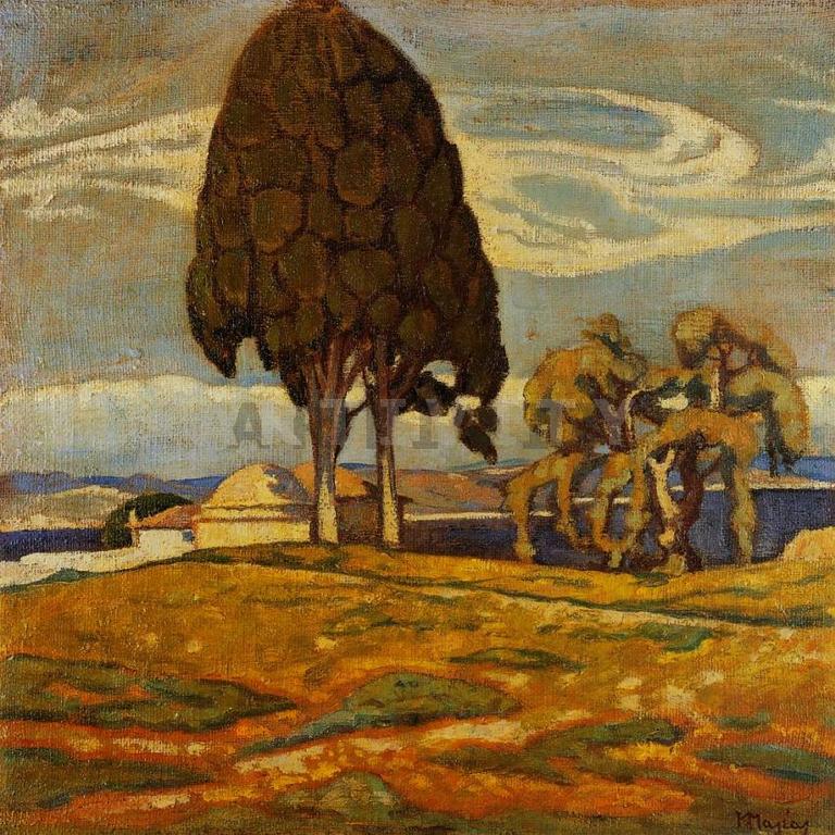Κωνσταντίνος Μαλέας - Η Εκκλησία πίσω από τα δένδρα - Image 3