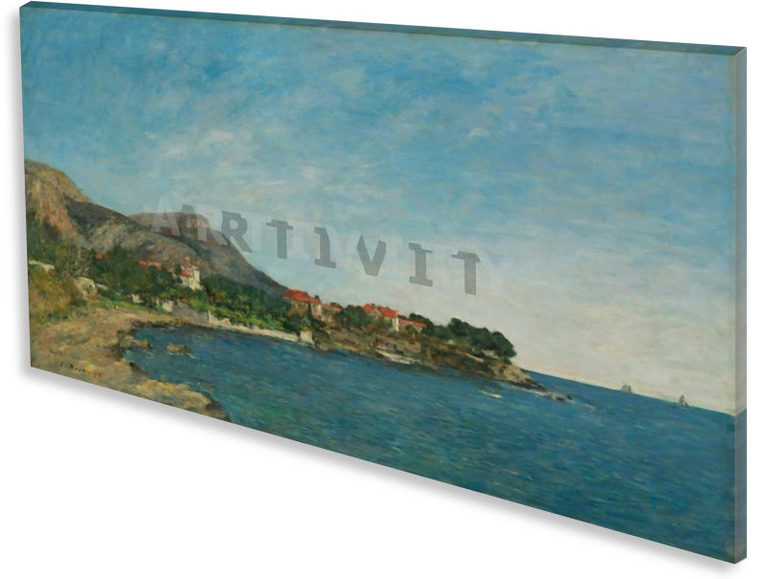 Εζέν Μπουντίν (Μπουντέν) - (Eugene Boudin) - Ο όρμος του Φουρμί (Beaulieu, The Bay of Fourmis) - Image 2