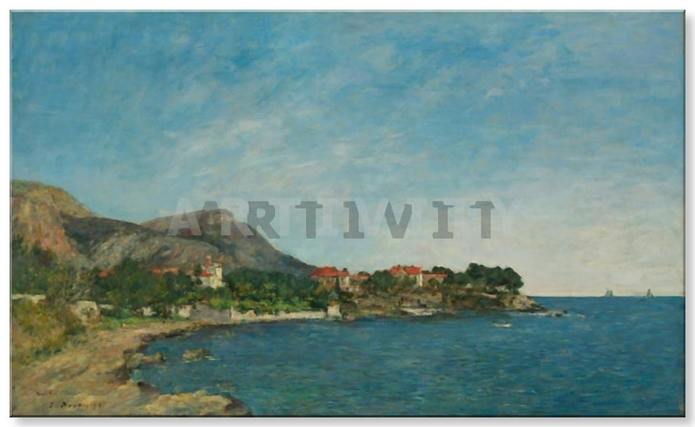 Εζέν Μπουντίν (Μπουντέν) - (Eugene Boudin) - Ο όρμος του Φουρμί (Beaulieu, The Bay of Fourmis)